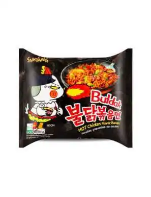 Nouilles Pimentées Saveur Poulet (Samyang Buldak Noir) - 1 paquet