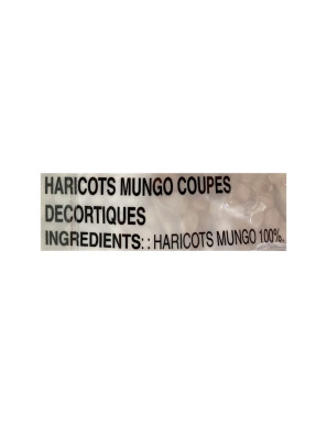 Haricots Mungo Décortiqués Concassés (400g)
