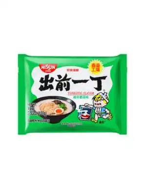 Nouilles Instantannées Japonaises (Demae Ramen) Saveur Porc Tonkatsu