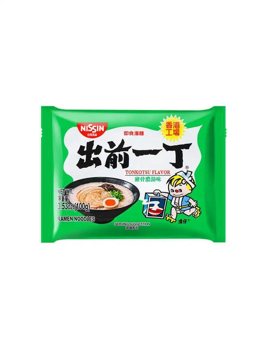 Nouilles Instantannées Japonaises (Demae Ramen) Saveur Porc Tonkatsu