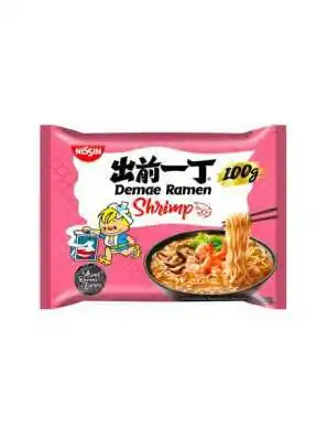 Nouilles Instantanées Japonaises (Demae Ramen) Saveur Crevettes