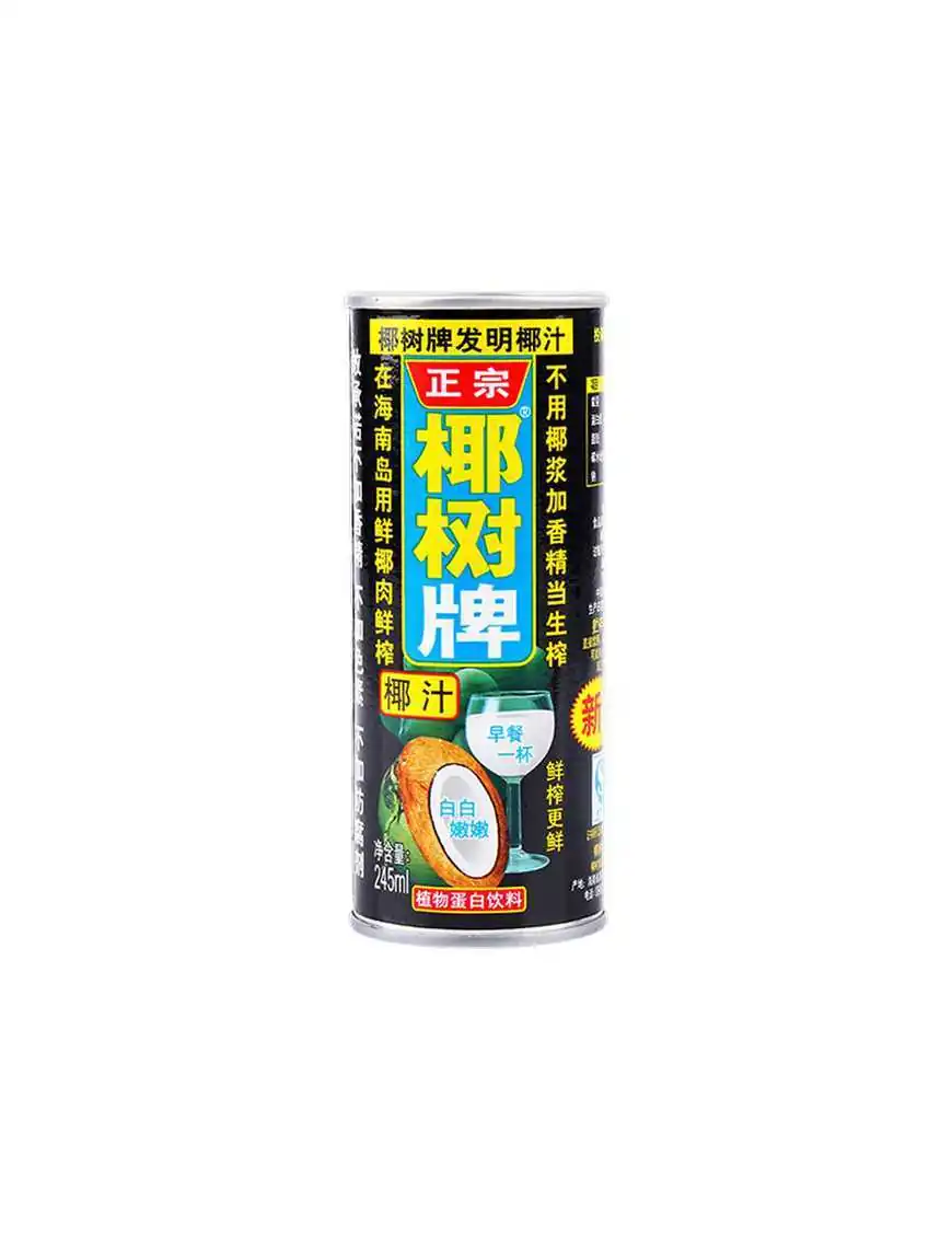 Lait de Coco Chinois - 1 Canette (245mL)