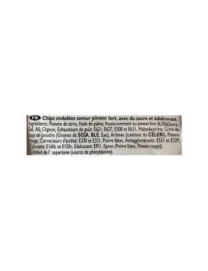 Chips Ondulées Karamucho Pimentées - 60g (DDM : 05/05/2025)
