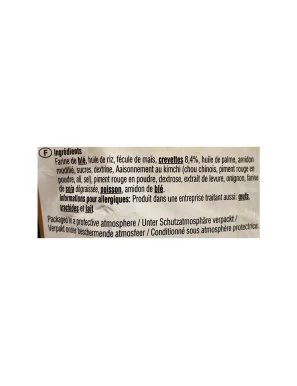 Chips Pimentées Saveur Crevettes - 75g