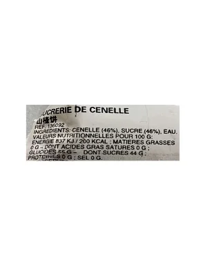 Haw Flakes - Bonbon à  l'aubépine - 110g