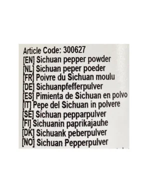 Poivre du Sichuan Moulu (en Poudre) - 28g