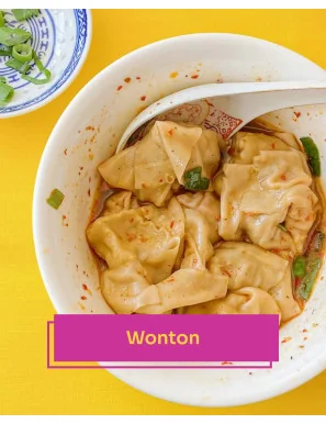Recette de Wonton à l'Huile...