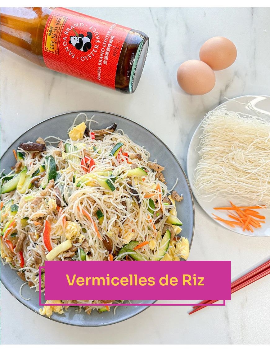 Recette de Vermicelles de Riz Sautés