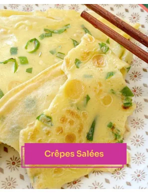 Recette de Crêpes Salées...