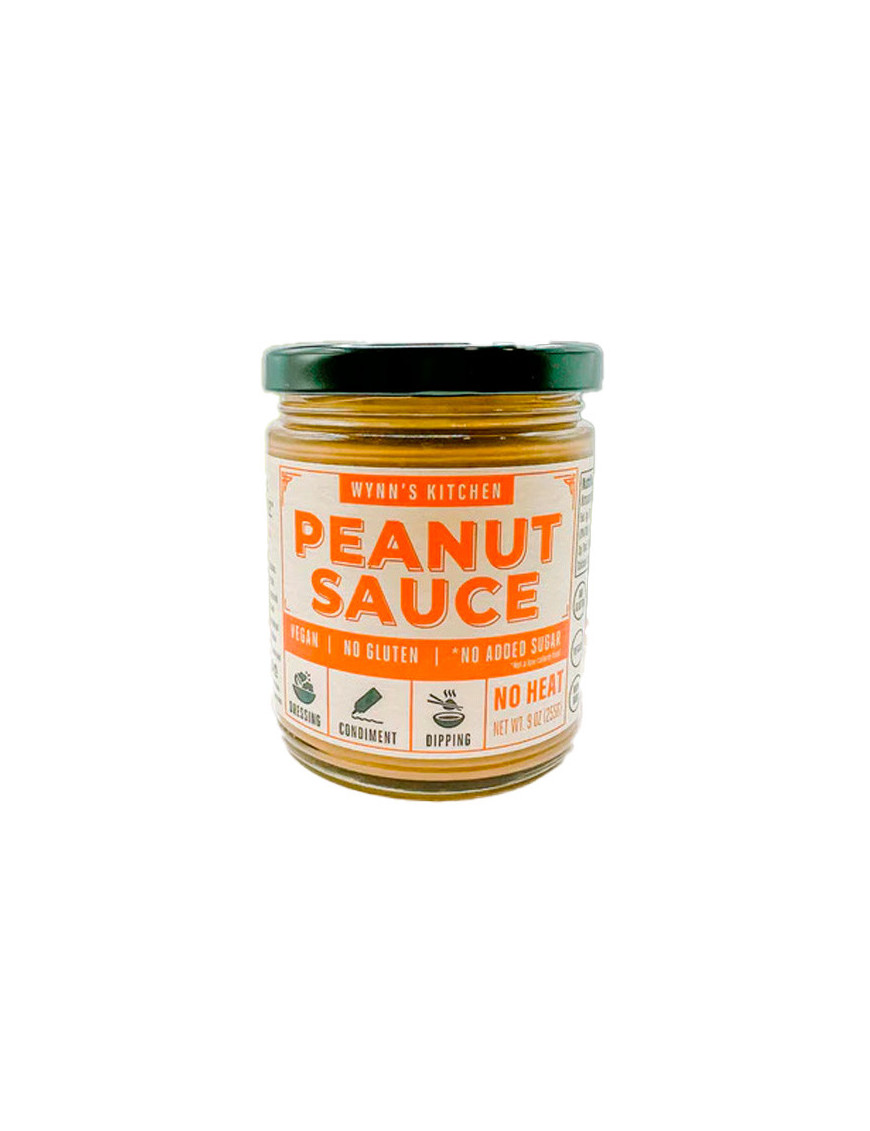 Sauce cacahuète vegan - Wynn's Kitchen (255g)