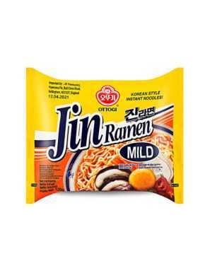 Nouilles Instantanées Jin Ramen Piment Doux 🍜 (DDM : 03/04/2025)