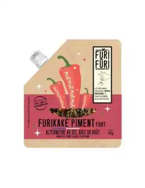 Furikake au Piment Fort de Furifuri, Condiment Japonais (45g)