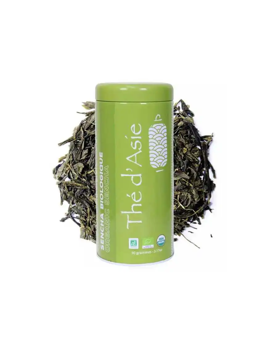 Thé Vert Bio de Chine - Sencha -  KHLA - 90g (DDM : 01/07/2025)