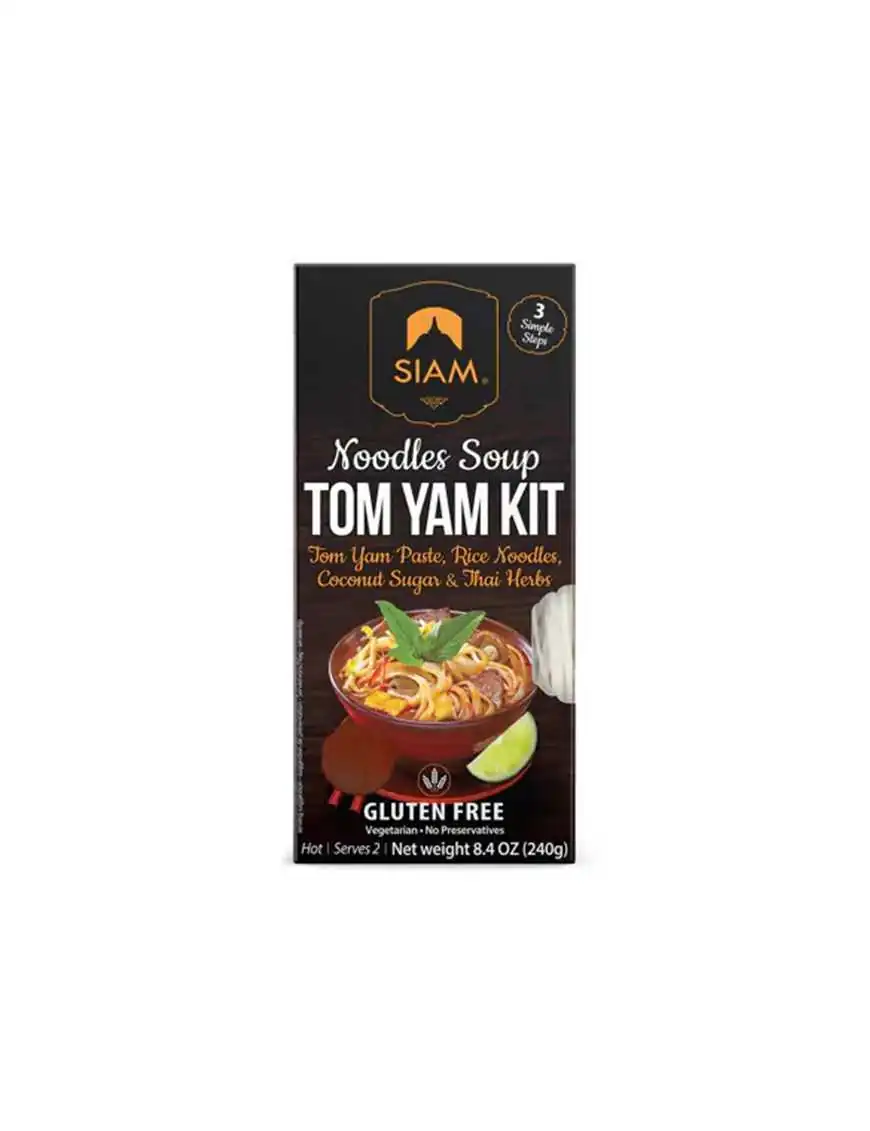 Kit de nouilles pour soupe Tom Yam SIAM (240g) 🍜 (DDM : 02/02/2025)