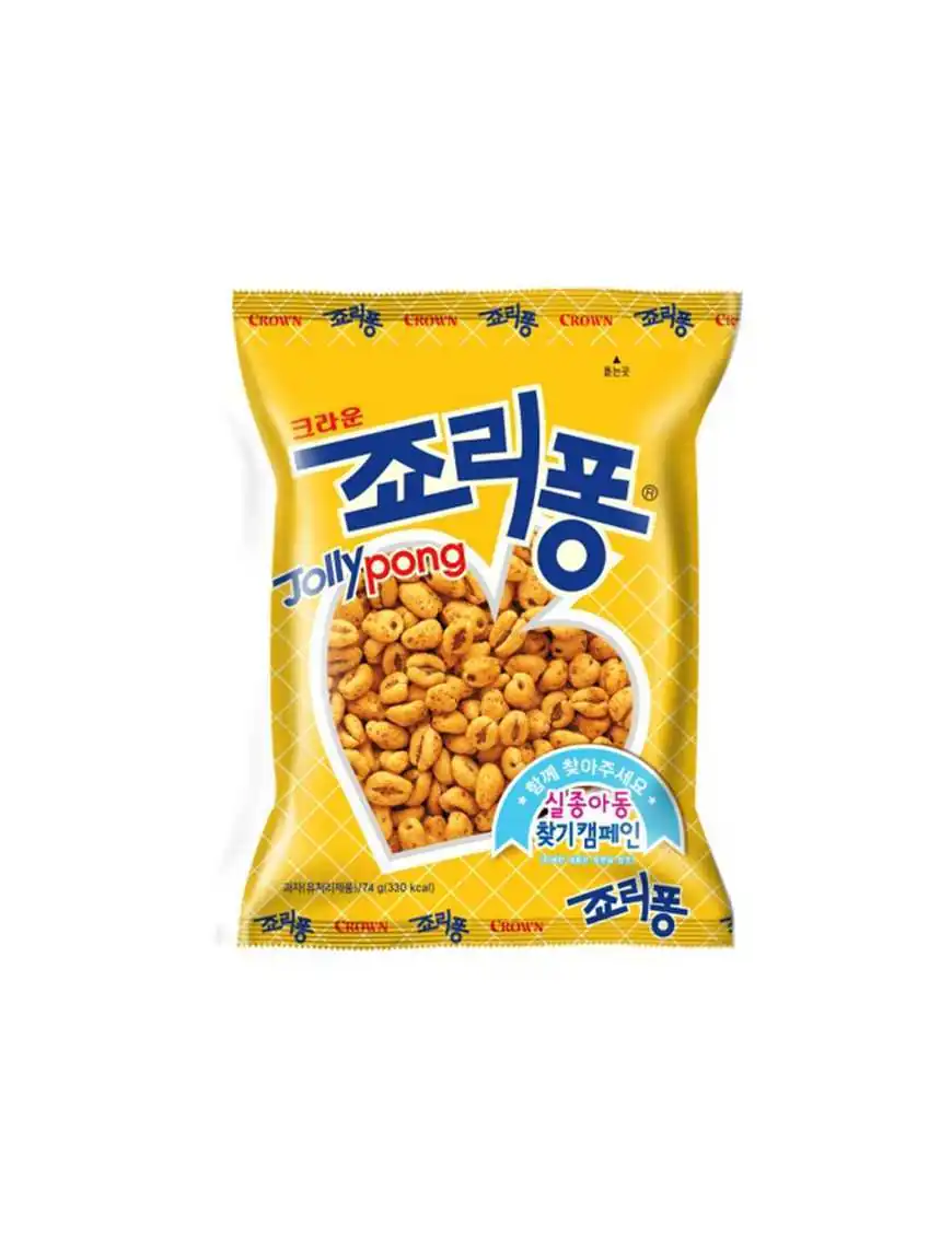 Blé Soufflé Sucré Coréen - Jollypong (74g) (DDM : 03/07/24)