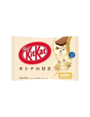 Kit Kat Chocolat Blanc et Crêpes Dentelles  (10 Mini Barres) (DDM : 01/08/2024)