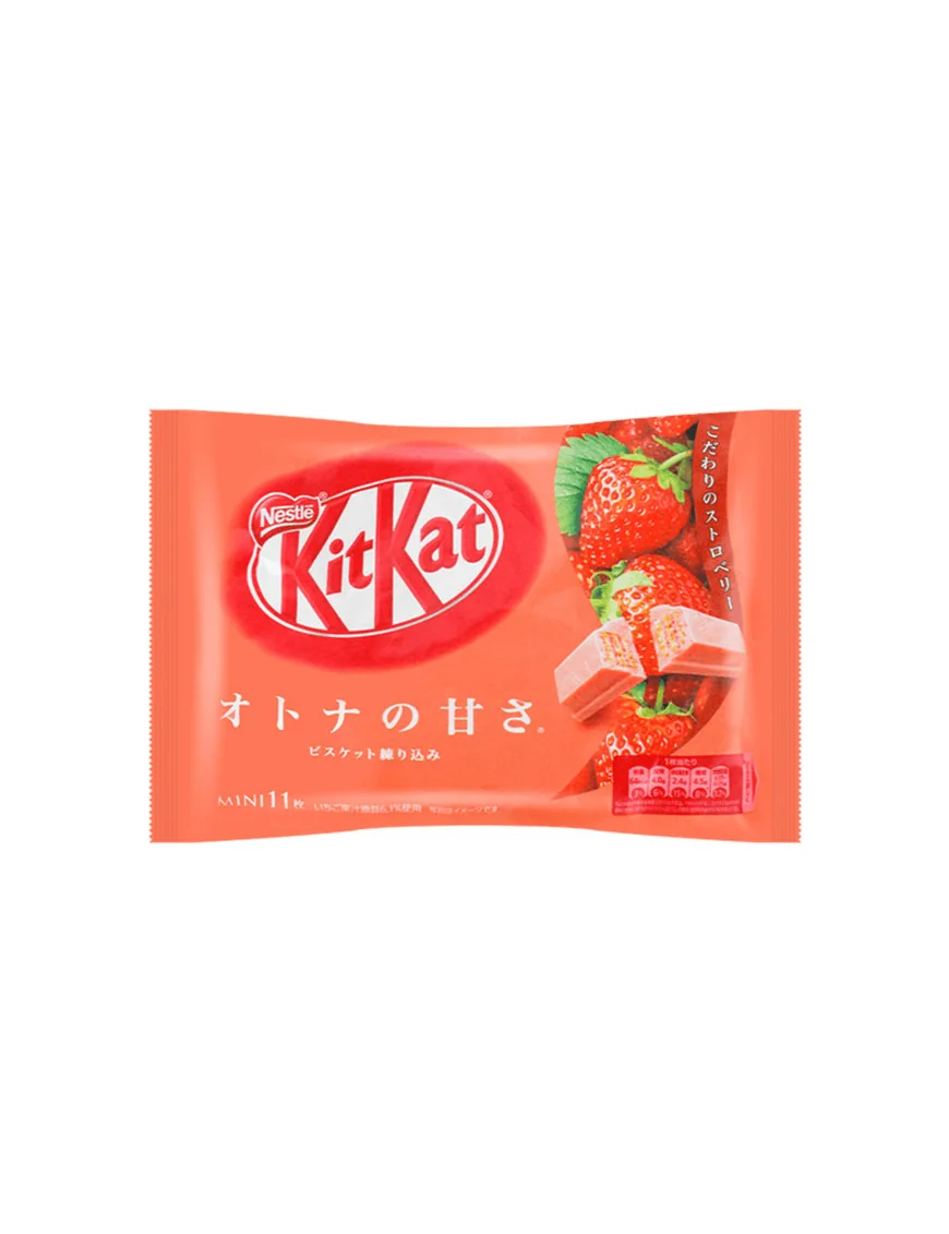 Kit Kat Fraise - 10 Mini Barres