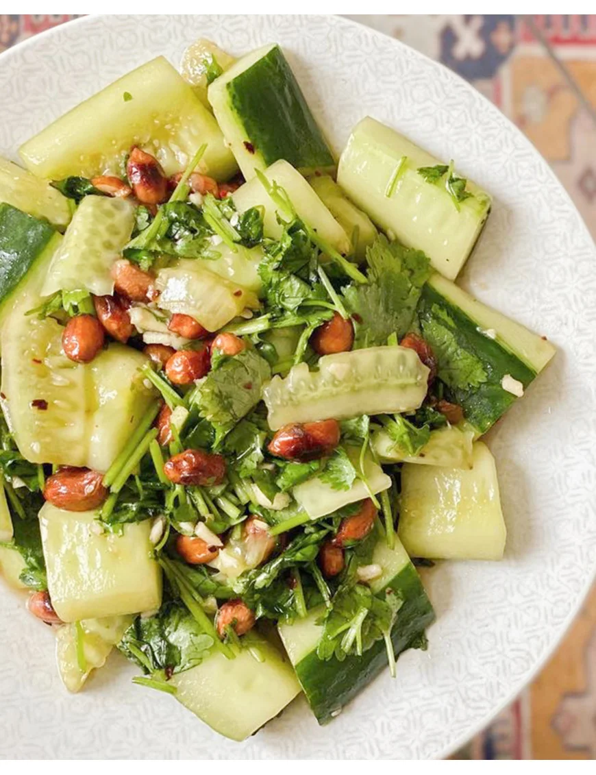 Recette de Salade de Concombre Chinoise