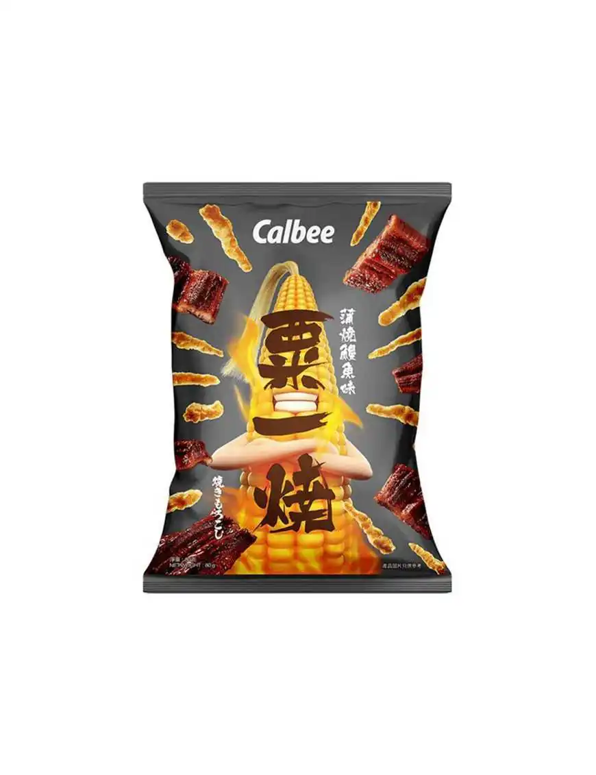 Chips aux Maïs goût Kabayaki - Calbee - 80g