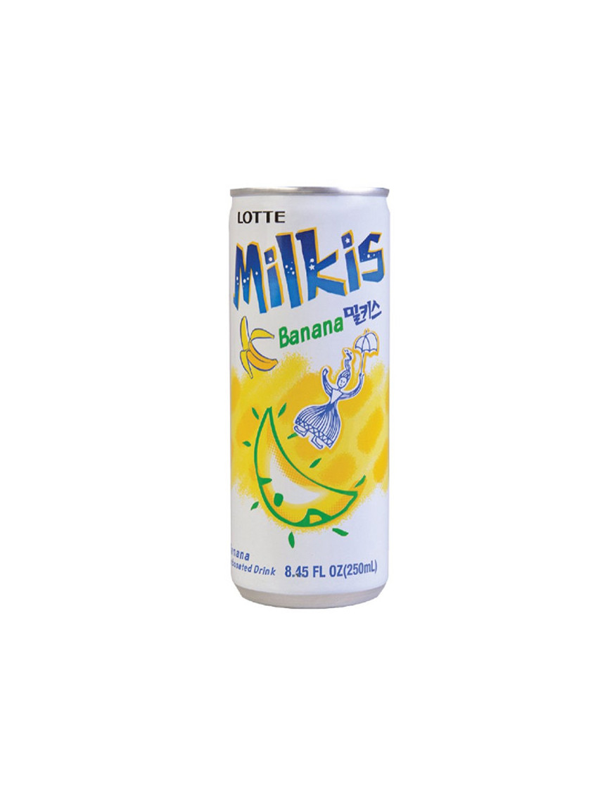Milkis Banana - Limonade Coréenne (250mL) (DDM : 29/06/2025)