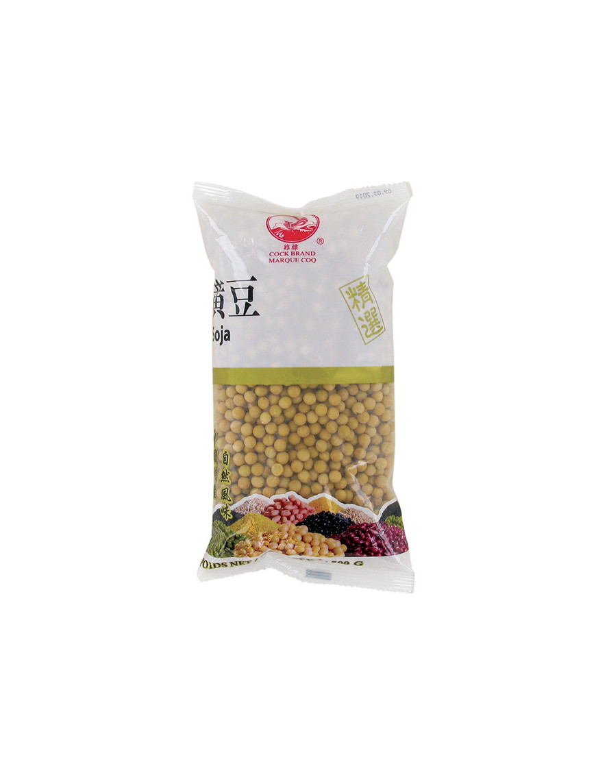 Fèves de Soja Jaune (500g)