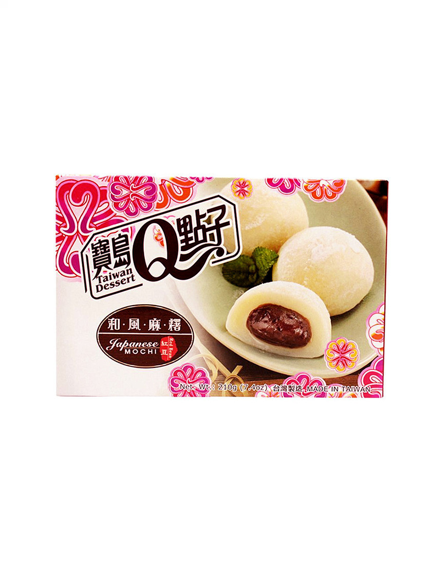 Mochi Azuki - Haricots Rouges Sucrées (6 pièces - 210g)