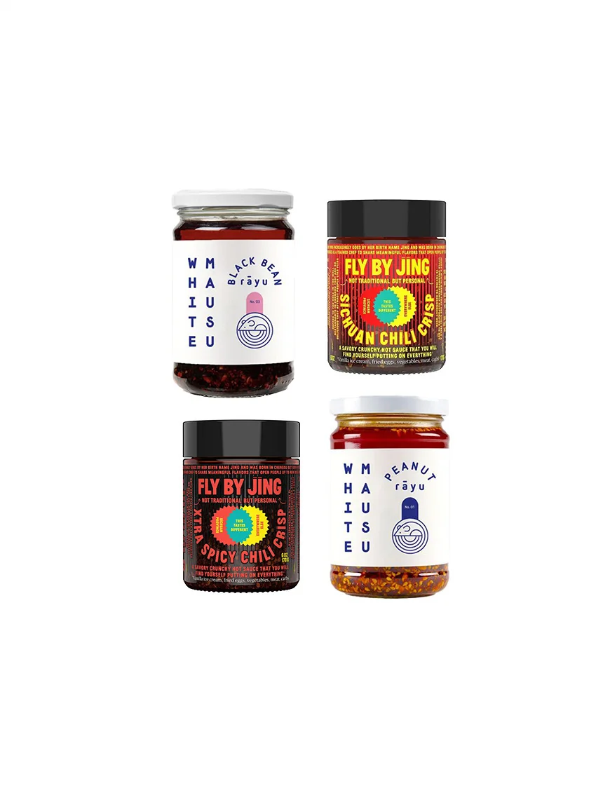 Bundle Chili Oil - Lot de 4 Huiles Pimentées Asiatiques