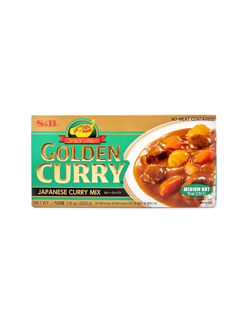 Mix Pimenté pour Curry Japonaise Rouge - Golden Curry (220g)