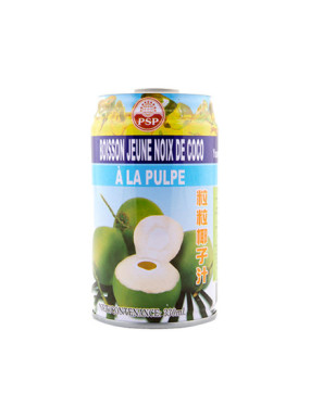 Jus de Jeune Noix de Coco à la Pulpe PSP (330ml)