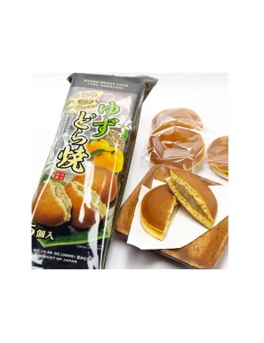 Dorayaki au Yuzu - Pancake Fourré Japonais (5*60g)