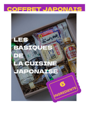 Coffret Cadeau - Basiques de la Cuisine Japonaise