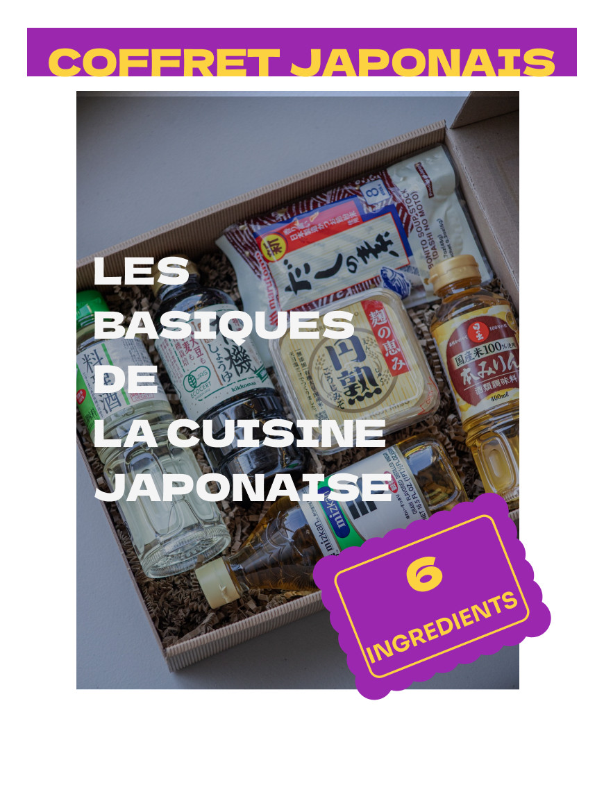 Coffret Cadeau - Basiques de la Cuisine Japonaise